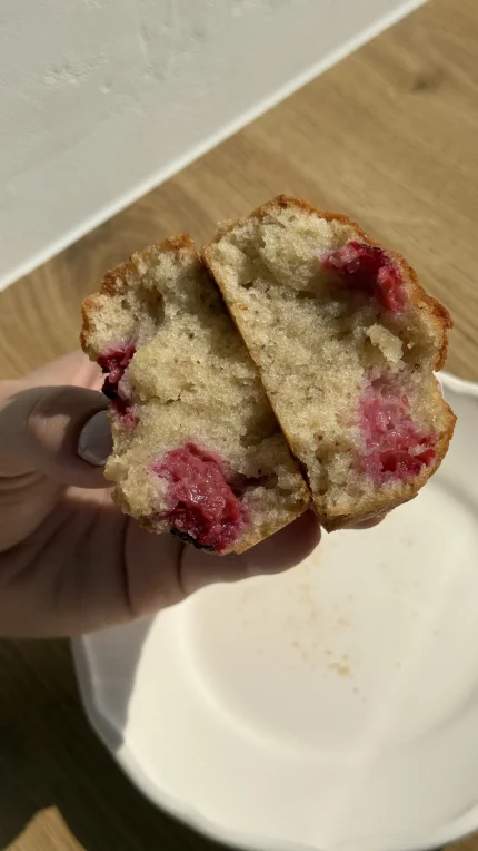 financier framboise