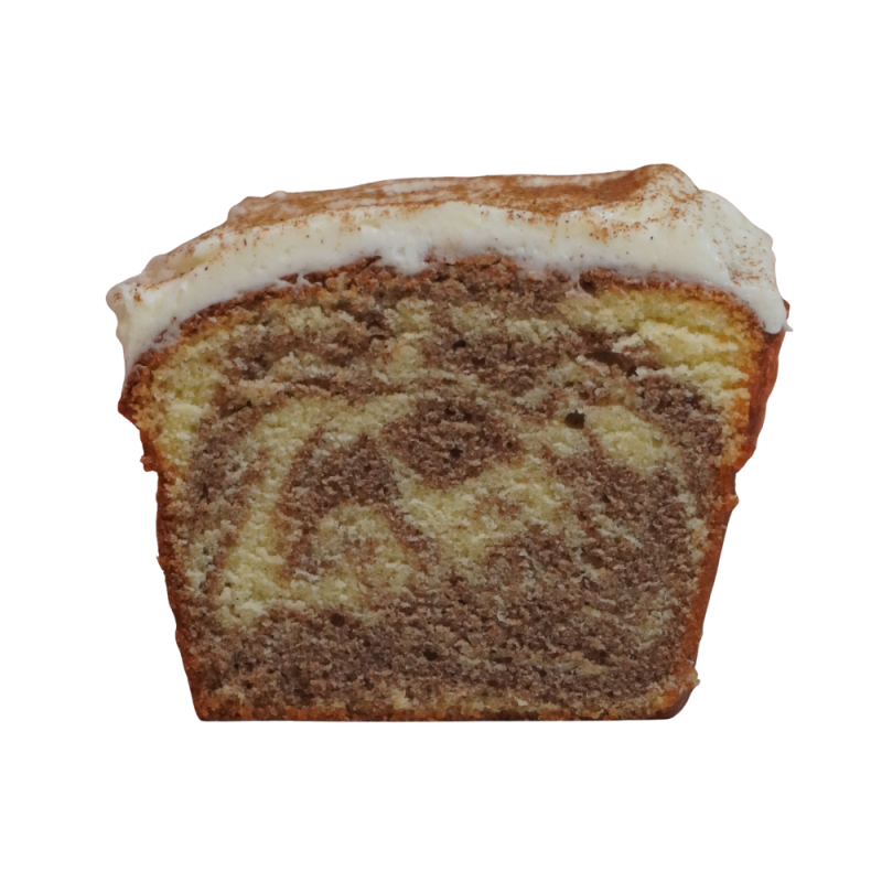 cake Marbré cannelle glaçage Philadelphia